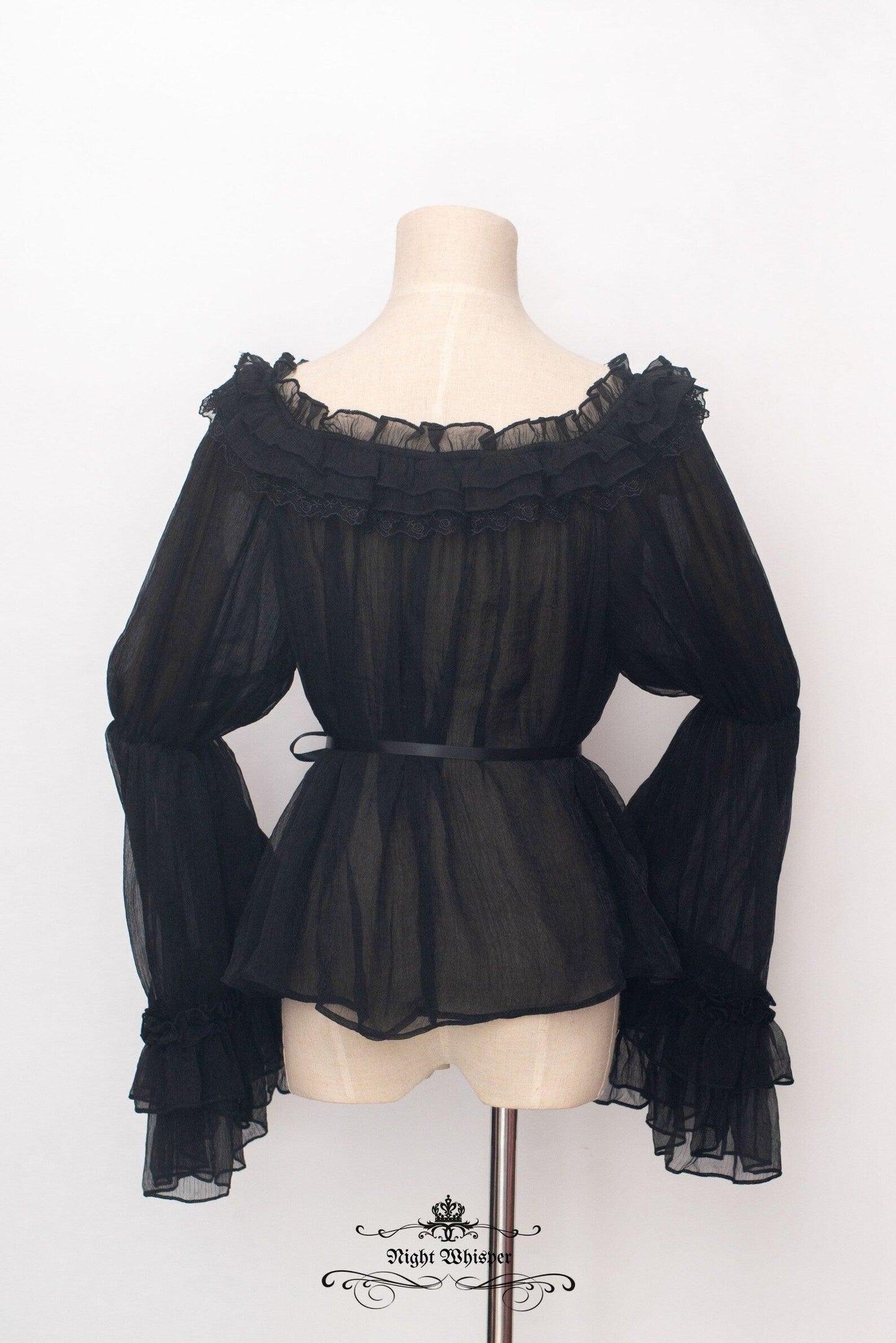 Plus Size, Lolita Blouses, Night Whisper Lolita