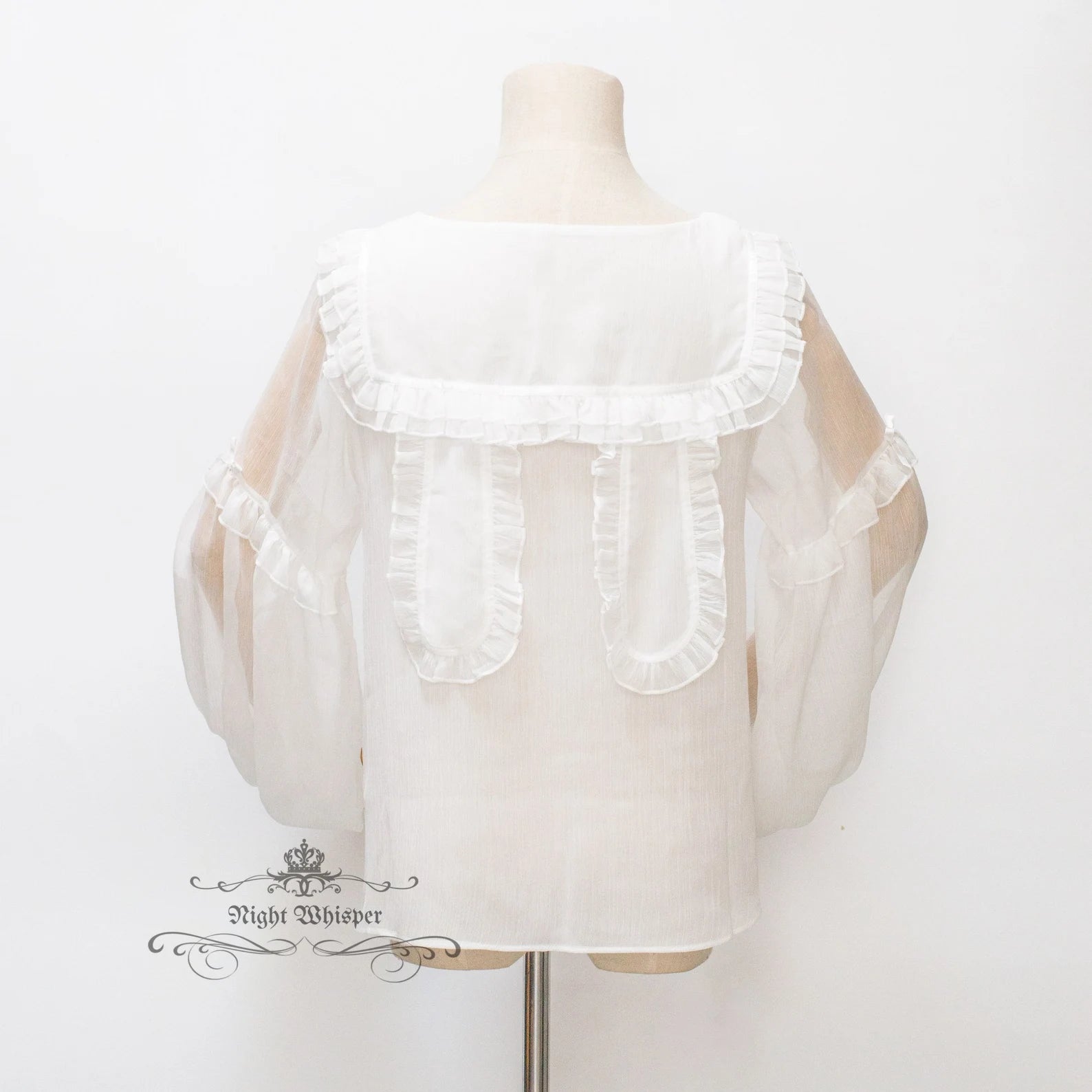 Plus Size, Lolita Blouses, Night Whisper Lolita