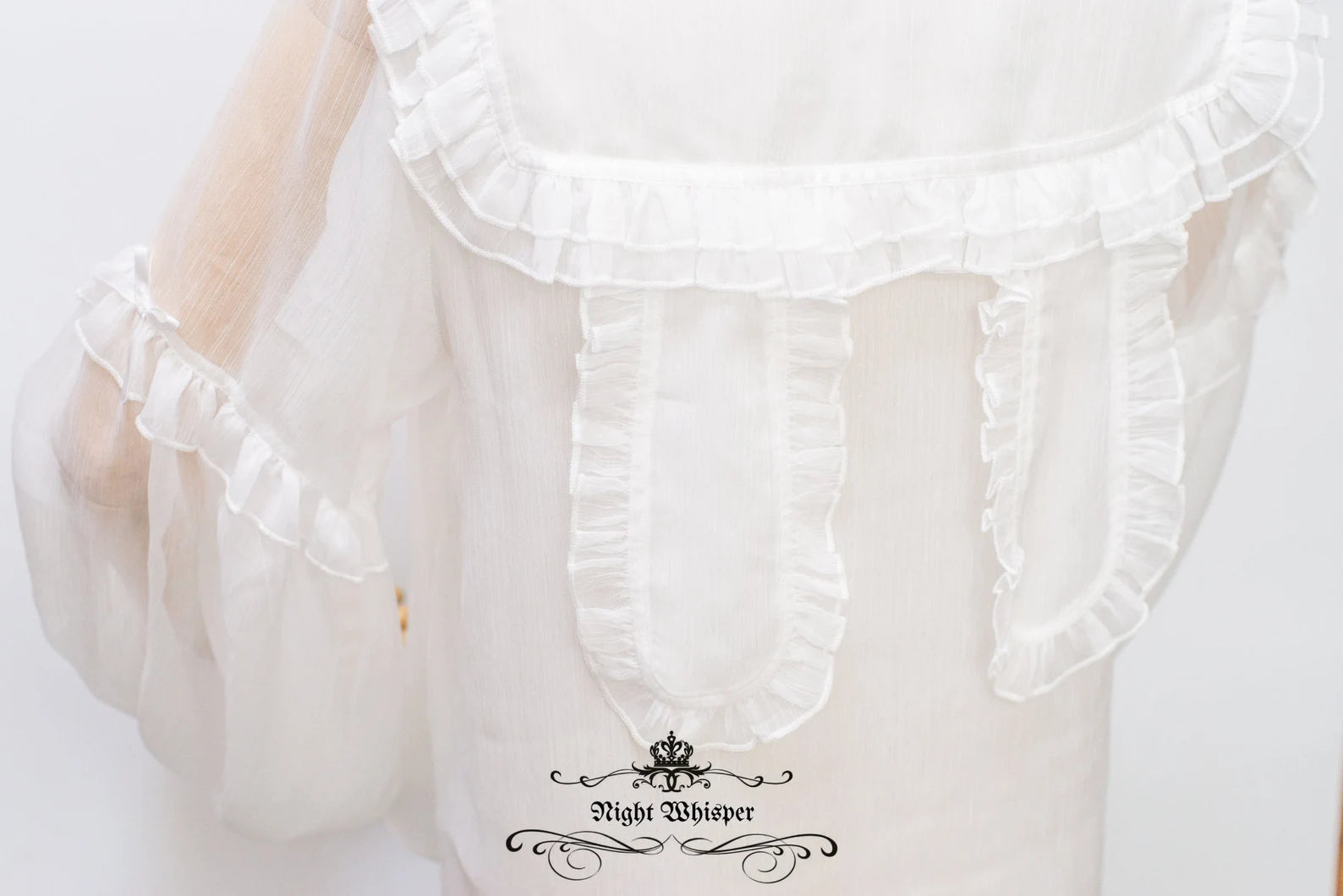 Plus Size, Lolita Blouses, Night Whisper Lolita