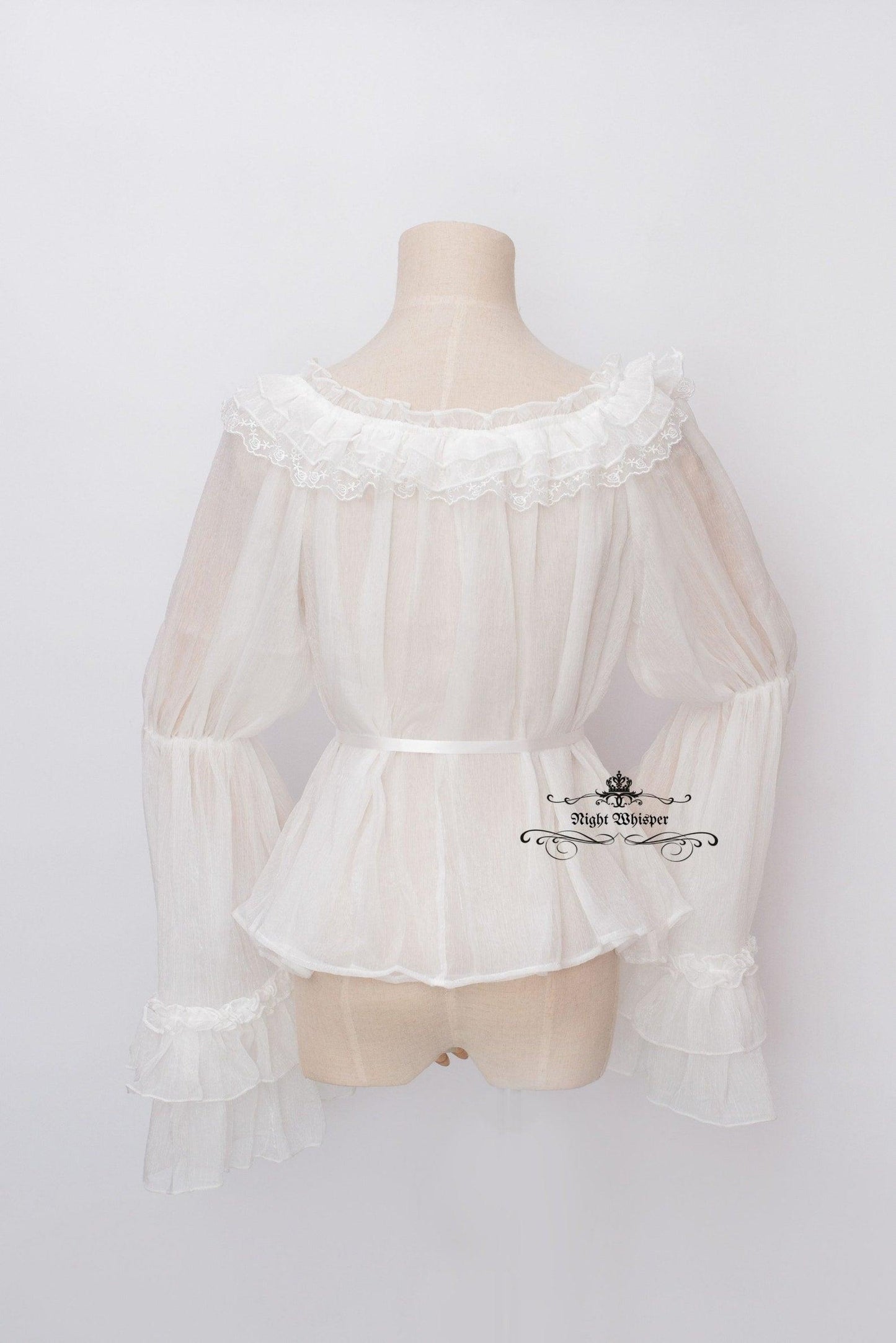 Plus Size, Lolita Blouses, Night Whisper Lolita