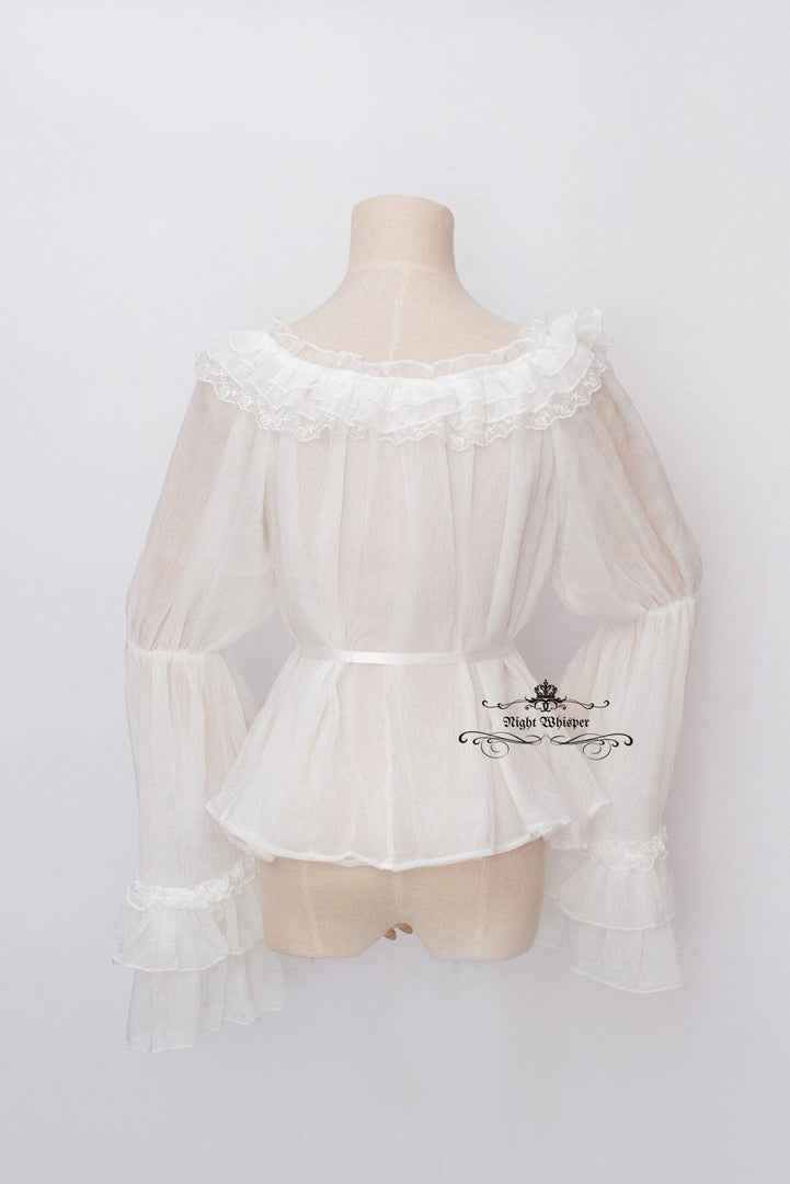 Plus Size, Lolita Blouses, Night Whisper Lolita