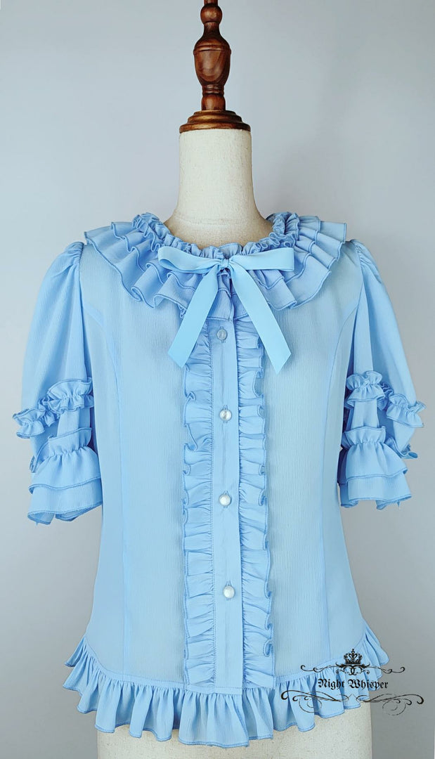 Plus Size, Lolita Blouses, Night Whisper Lolita