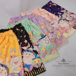 Load image into Gallery viewer, Puppy Witch Party- Pink - Single Layer Skirt- With Pockets!
